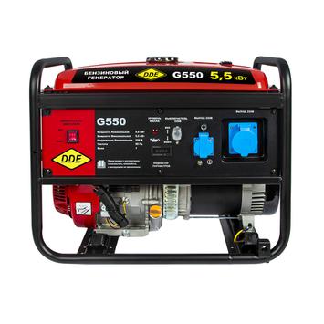 Генератор бензиновый DDE G550 (1ф 5,0/5,5 кВт бак 25 л дв-ль 13 л.с.)