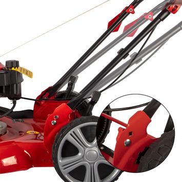 Газонокосилка бензиновая DDE LM 51 Pro (4,5 л.с., ширина 51 см, высота 25-75 мм)