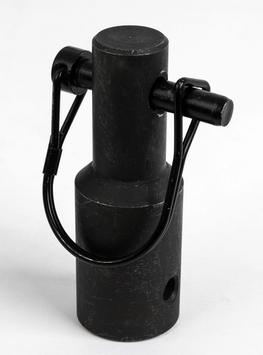 Адаптер для шнека DDE (мотор Stihl - шнек DDE) /  (мама ф 20 мм шлиц - папа ф 20 мм)