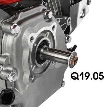 Двигатель бензиновый 4Т DDE E550-Q19 (5,5 л.с., 163 куб. см, к/вал 19,05 мм, шпонка) (792-841)