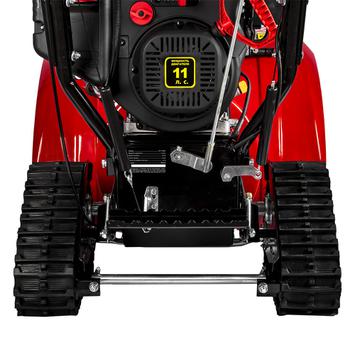 Снегоуборщик бензиновый DDE ST1176LET (SnowEngine 11 л.с., ширина 76 см, скор. +6/-2, гус. треуг., упр-ние на панели, эл. старт, фара)