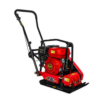 Виброплита DDE VP 60 СK (6,5 л.с., плита 510×370 мм, до 380 кв. м/час, 65 кг, гл. упл. 20 см, колеса)