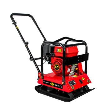 Виброплита DDE VP 90 CK (6,5 л.с., плита 550×450 мм, до 500 кв. м/час, 90 кг, гл. упл. 30 см, колеса)