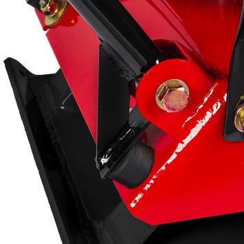 Виброплита DDE VP 90 CK (6,5 л.с., плита 550×450 мм, до 500 кв. м/час, 90 кг, гл. упл. 30 см, колеса)