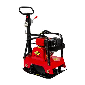 Виброплита DDE VP 130 СK (6,5 л.с., плита 630×400 мм, до 350 кв. м/час, 125 кг, гл. упл. 50 см, реверс, колеса)