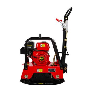 Виброплита DDE VP 130 СK (6,5 л.с., плита 630×400 мм, до 350 кв. м/час, 125 кг, гл. упл. 50 см, реверс, колеса)