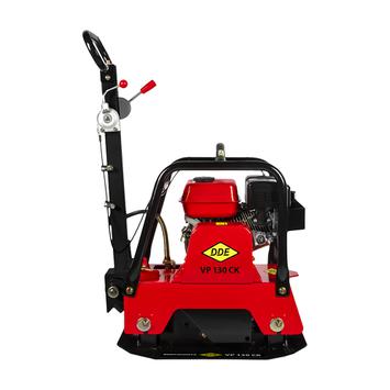 Виброплита DDE VP 130 СK (6,5 л.с., плита 630×400 мм, до 350 кв. м/час, 125 кг, гл. упл. 50 см, реверс, колеса)
