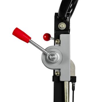 Виброплита DDE VP 130 СK (6,5 л.с., плита 630×400 мм, до 350 кв. м/час, 125 кг, гл. упл. 50 см, реверс, колеса)