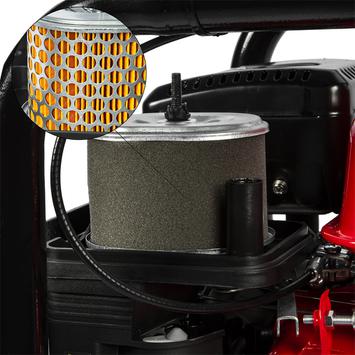 Виброплита DDE VP 130 СK (6,5 л.с., плита 630×400 мм, до 350 кв. м/час, 125 кг, гл. упл. 50 см, реверс, колеса)