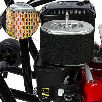 Виброплита DDE VP 60 HK (дв. Honda, 5,5 л.с., плита 500×360 мм, до 450 кв. м/час, 65 кг, гл. упл. 20 см, колеса)