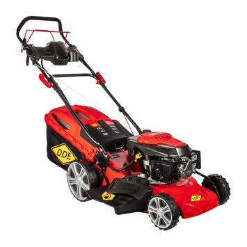 Газонокосилка бензиновая DDE LM 46-60 DE (4,5 л.с., 46 см, 25-75 мм, сборник 60 л, самоходная, элстарт)