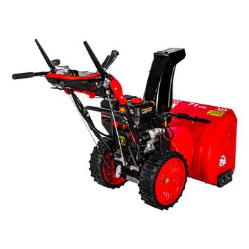 Снегоуборщик бензиновый DDE ST9071LE (SnowEngine 9,0 л.с., ширина 71 см, скор. +6/-2, кол. 16", упр-ние на панели, эл. старт, фара)