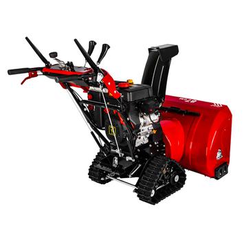 Снегоуборщик бензиновый DDE ST1387LET (SnowEngine 13 л.с., ширина 87 см, скор. +6/-2, гус. треуг., упр-ние на панели, эл. старт, фара)