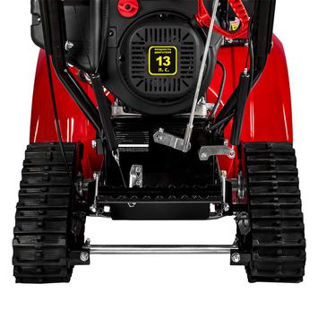 Снегоуборщик бензиновый DDE ST1387LET (SnowEngine 13 л.с., ширина 87 см, скор. +6/-2, гус. треуг., упр-ние на панели, эл. старт, фара)