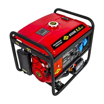 Генератор бензиновый DDE G550E (1ф, 5,0/5,5 кВт, 25 л, 13 л.с. элстарт)