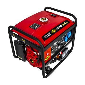 Генератор бензиновый DDE G650Е (1ф, 6,0/6,5 кВт, 25 л, 14 л.с. элстарт)