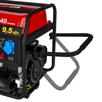 Генератор бензиновый DDE G950E (1ф, 9/9,5/15 кВт, 40 л, эл стартер, подготовка ATS, трансп. устр)