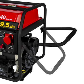 Генератор бензиновый DDE G950E3 (1+3ф, 9/9,5/15 кВт, 40 л, эл стартер, подготовка ATS, трансп. устр)