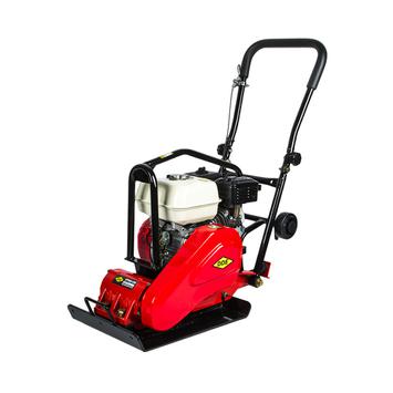 Виброплита DDE VP60-HK (дв. Honda, 5,5 л.с., плита 530×360 мм, до 450 кв. м/час, 65 кг, гл. упл. 20 см, колеса)
