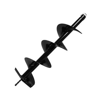 Шнек однозаходный для грунта DDE мотобура (Ø = 200 мм, L = 800 мм, посадка на вал 20 мм) старый арт. SGA-200/800