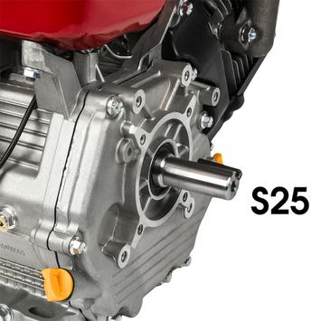 Двигатель бензиновый 4Т DDE E1000-S25 (10 л.с., 322 куб. см, к/вал 25 мм, шпонка) (794-661)