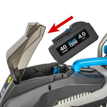 Газонокосилка аккумуляторная DDE  BlueTech LMB 3340 (33 см, 25 - 70 мм, сборник 40л, без ЗУ и АКБ)