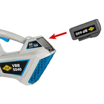 Воздуходув аккумуляторный DDE  BlueTech VBB 5040 (500 м³/ч, 47 м/с, без ЗУ и АКБ)