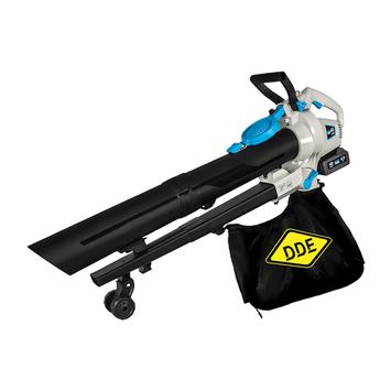 Воздуходув аккумуляторный DDE  BlueTech VBB 6040 S (600 м³/ч, 52 м/с, измельчитель, сборник, без ЗУ и АКБ)