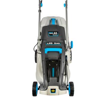 Газонокосилка аккумуляторная DDE  BlueTech LMB 3840 (38 см, 25 - 75 мм, сборник 40л, без ЗУ и АКБ)