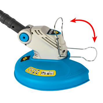 Триммер аккумуляторный DDE  BlueTech GTB 400 (ниж. двигатель, 3 регулировки, без ЗУ и АКБ)