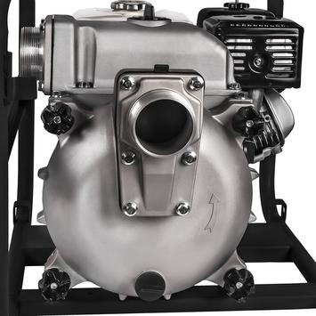 Мотопомпа бензиновая для грязной воды DDE  WP 80 DHK (80мм, 1200 л/мин, 27м, Honda 9 л.с)