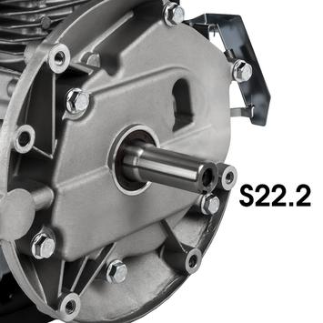 Двигатель бензиновый 4Т с вертикальным валом DDE  E700-S22 (7,0 л.с.,196 см3, к/вал 22,2, шпонка, самоход)